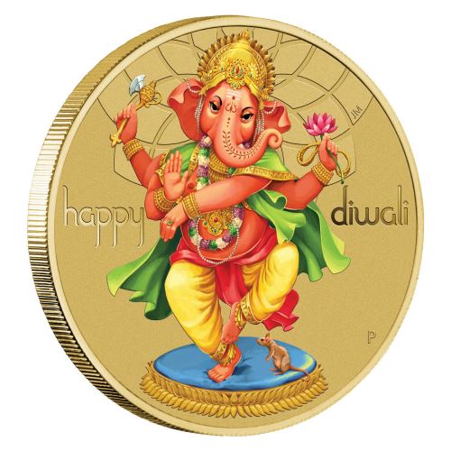 Perth-Mint-New-Release:-Diwali-2018-Stamp-And-Coin-Cover